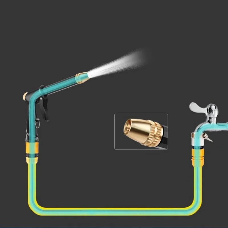 Portable Car Wash High Pressure Water Spray Gun Sprinkler Foam Water Gun for Auto Home Garden Cleaning Car Washer Accessories