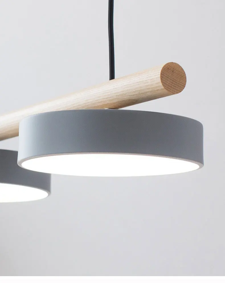 Nordic Restaurant Chandelier Modern Led Minimalist Dining Tables Creative Personality Macaron Iron Bird Decoration Droplight