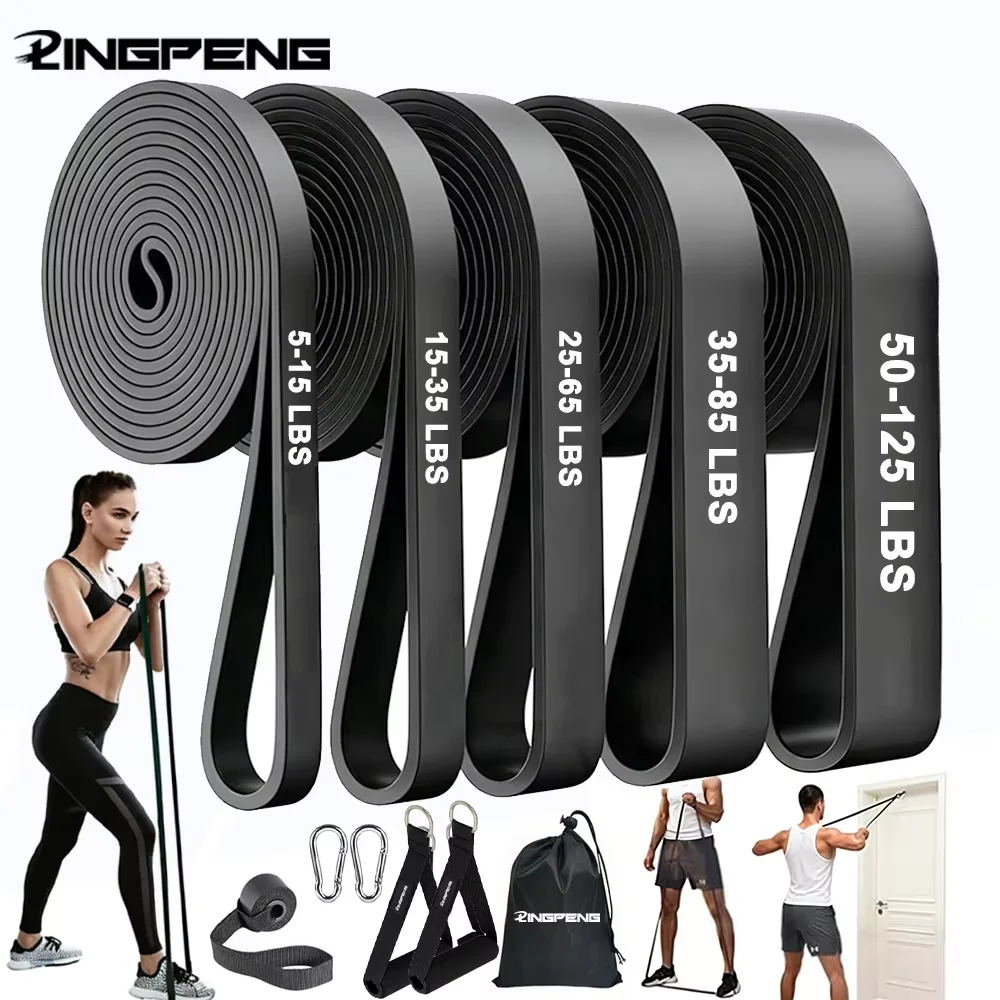 5Pcs/11Pcs Resistance Bands and Accessory Sets, Pull Up Assistance Bands, Exercise Bands for Men and Women Home Fitness