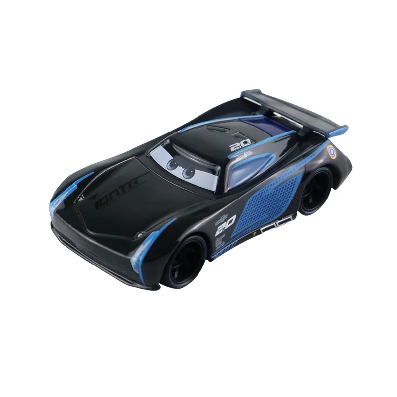 Cars Toys Lightning McQueen Jackson Storm The King Mater Racing Car 1 Diecast Metal Alloy Model Peripheral Cars Birthday Gifts