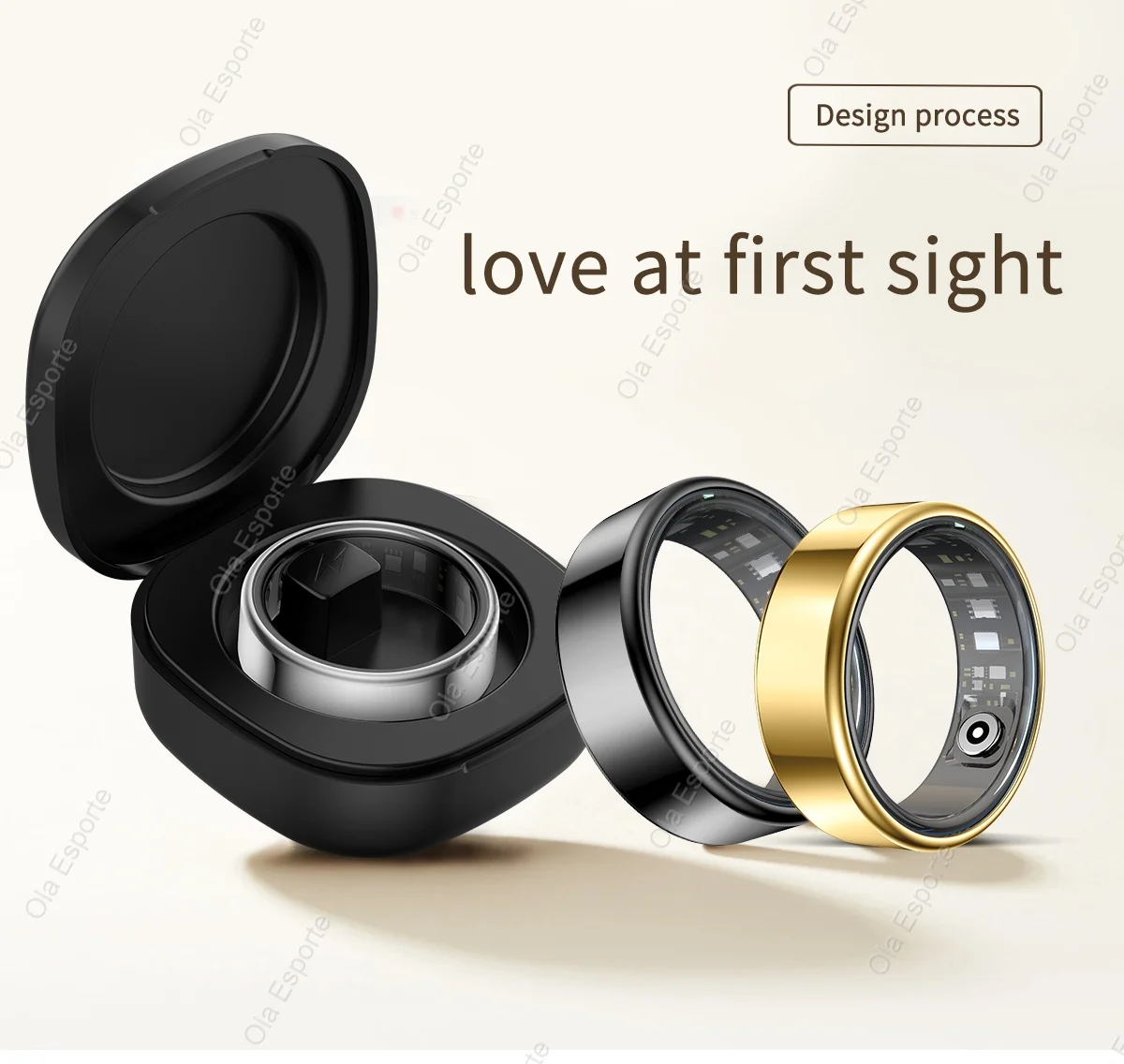 2026 New Smart Ring Men Women, Heart Rate Blood Oxygen and Sleep Monitor Smartring IP68 & 5ATM Waterproof, Multi-sport Ring R11C