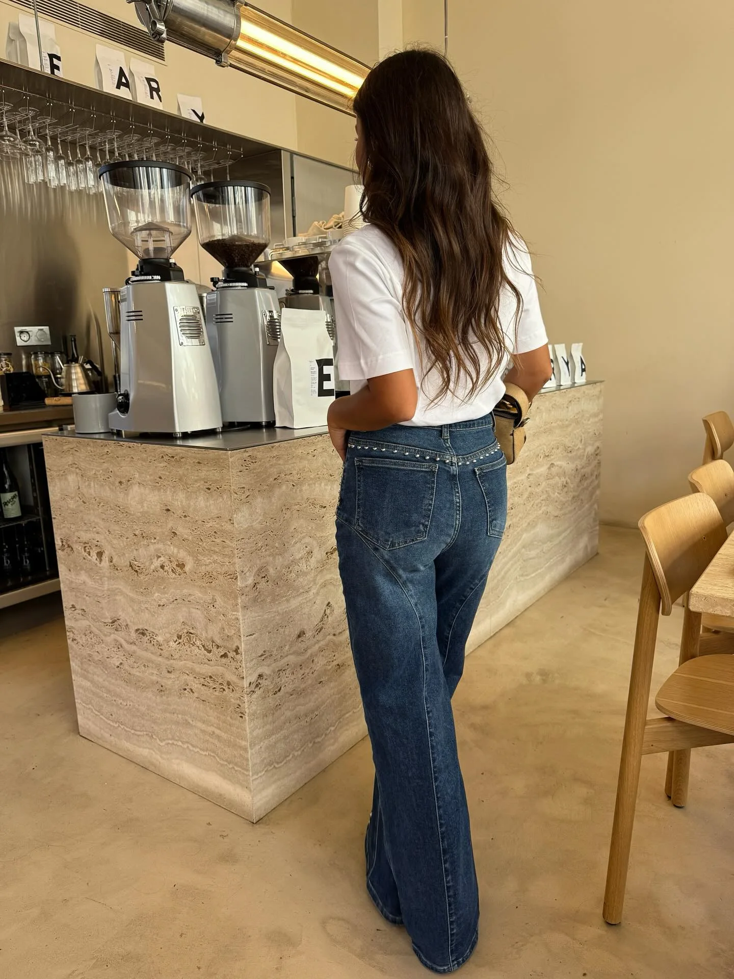 Denim Pant Women Jeans Vintage Long Pants Slim Fit High Waist Straight Trousers Y2k Streetwear Elegant Splice Work Casual 2026