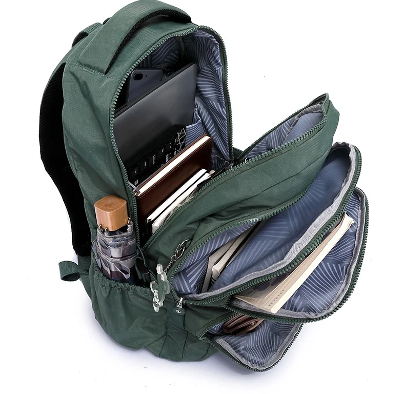 TEGAOTE Men's Backpack Travel Bag Nylon Waterproof Mochila Feminina Bagpack Bolsas School Bags for Teenager Boys Children's