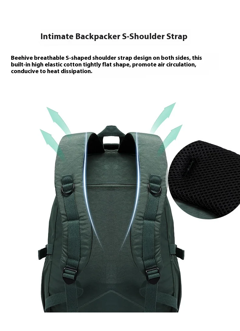 TEGAOTE Men's Backpack Travel Bag Nylon Waterproof Mochila Feminina Bagpack Bolsas School Bags for Teenager Boys Children's