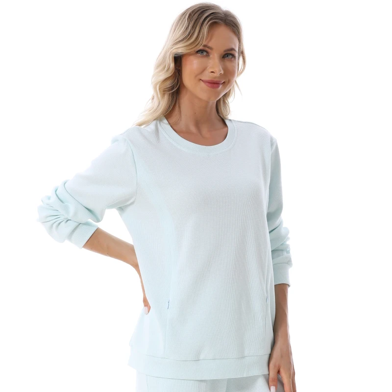 Plus Size Pregnant Women Sweatshirt Long Sleeve Spring Autumn Breastfeeding Clothes Blouse Maternity Clothes Pullover Hoodies
