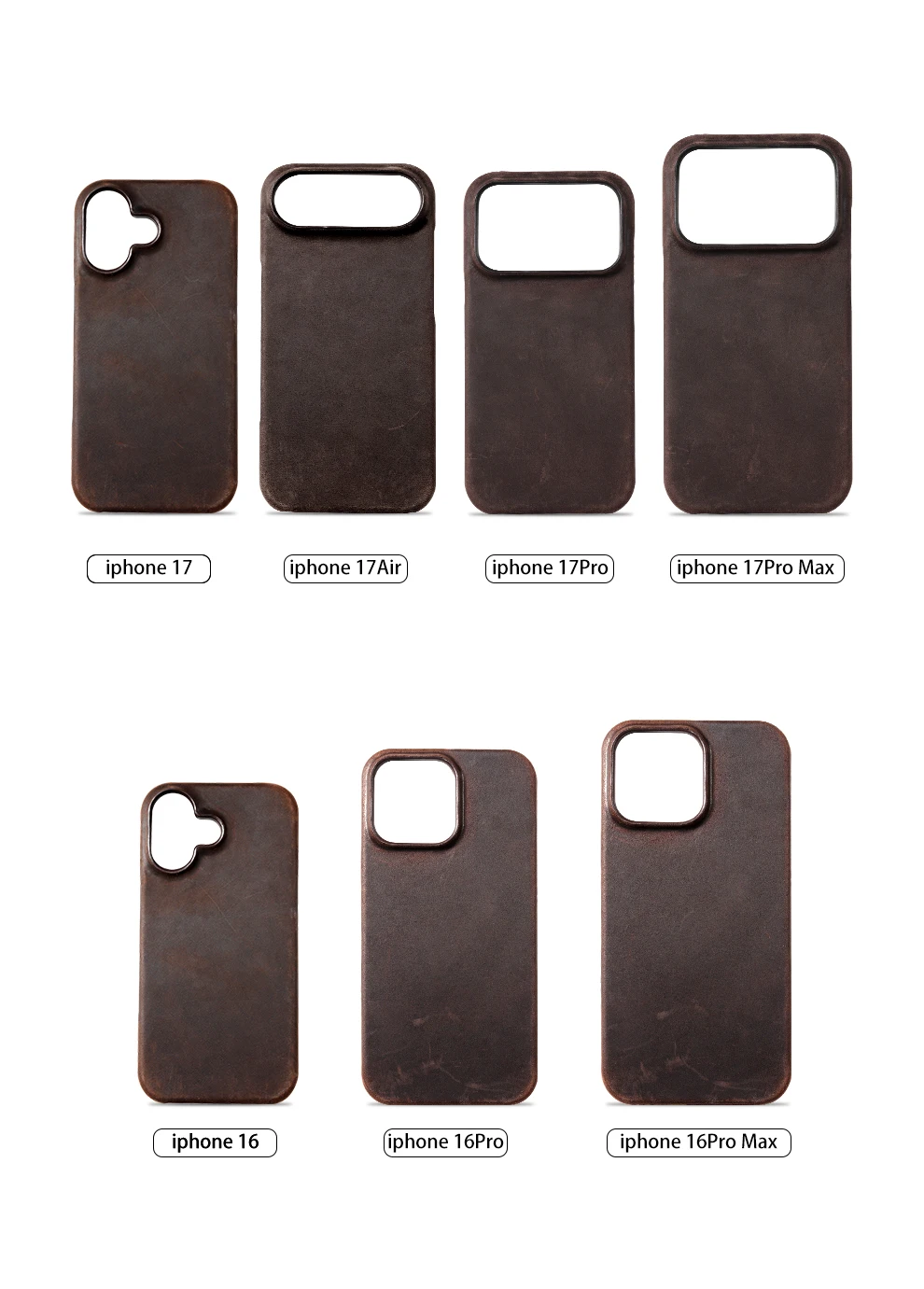 for Magsafe Case for iPhone 17 15 16 18 Pro Max Air 18Pro 17Pro Retro Luxury Genuine PULL-UP Leather Magnetic Phone Back Cover