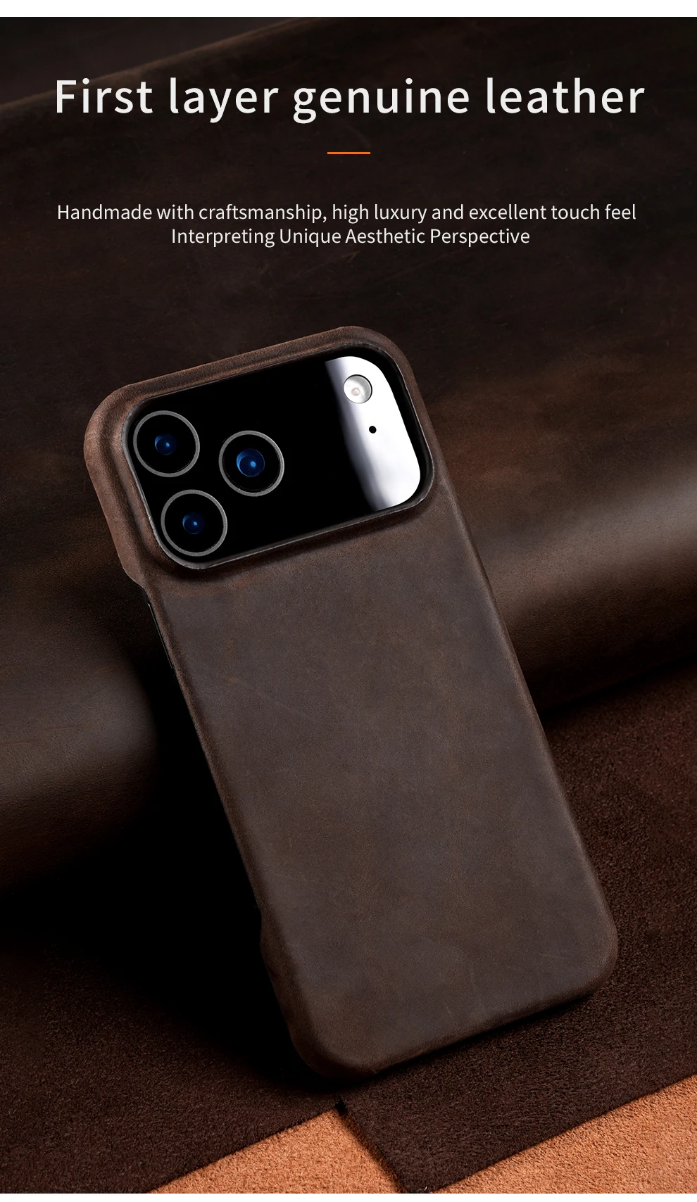 for Magsafe Case for iPhone 17 15 16 18 Pro Max Air 18Pro 17Pro Retro Luxury Genuine PULL-UP Leather Magnetic Phone Back Cover