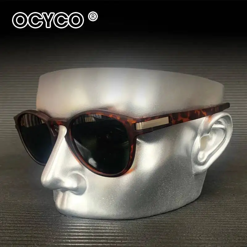 Vintage Pilot Small Frame Round Sunglasses Women Men Luxury Brand Mirror Colors Sun Glasses Trend Outdoors Shades Eyewear UV400