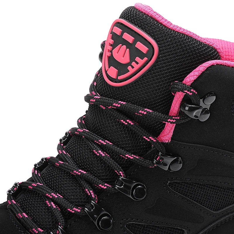 Women's Outdoor Hiking Shoes Waterproof Trekking Camping Trail Boots Non-slip Durable Mountain Climbing Shoes Women Ankle Boots