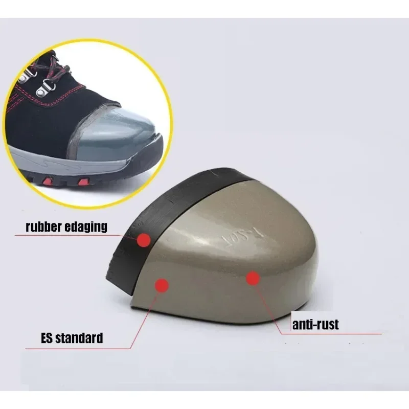 Women's Steel Toe Safety Boots Ankle Survival Anti-smashing Mid-plate Blue Safety Shoes for Protection