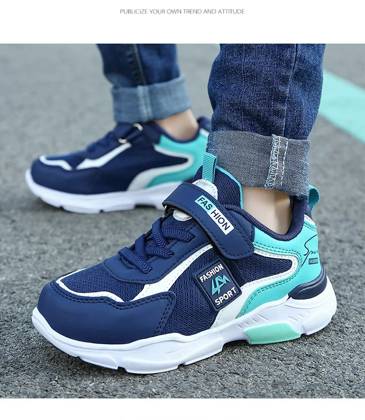 All Seasons Kids' Sneakers Children's Fashion Sports Shoes Boys' Running Leisure Breathable Outdoor Shoes Lightweight Breathable
