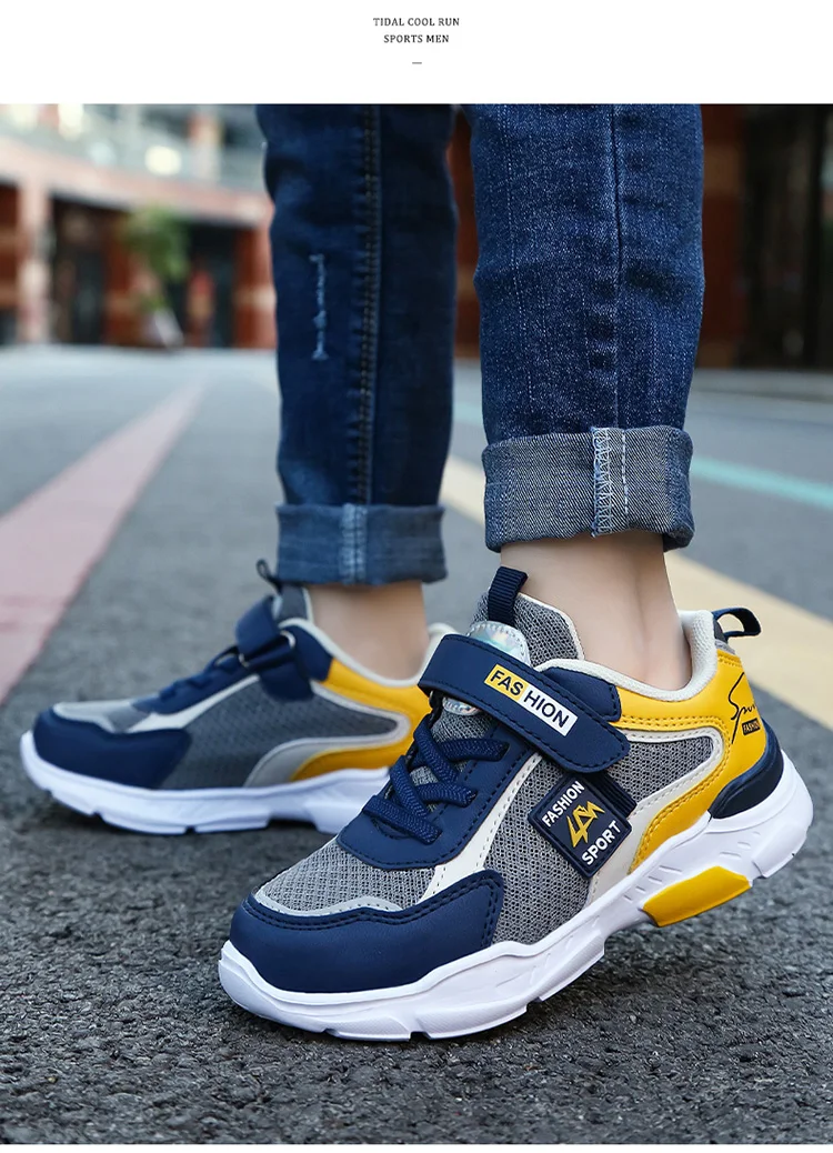 All Seasons Kids' Sneakers Children's Fashion Sports Shoes Boys' Running Leisure Breathable Outdoor Shoes Lightweight Breathable