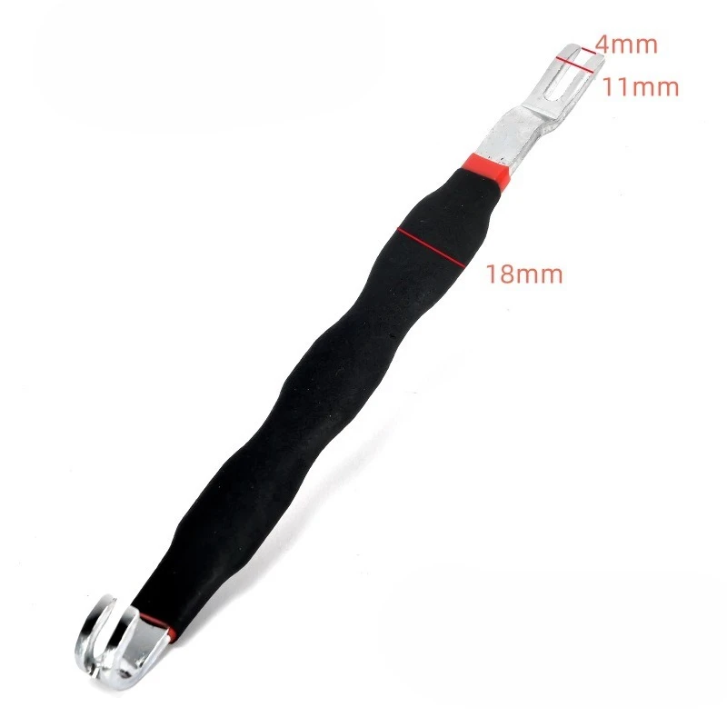 8" 60-Degree Electrical Disconnect Pliers For Automotive Connectors & Sensors - Angled Wire Plug Removal Tool