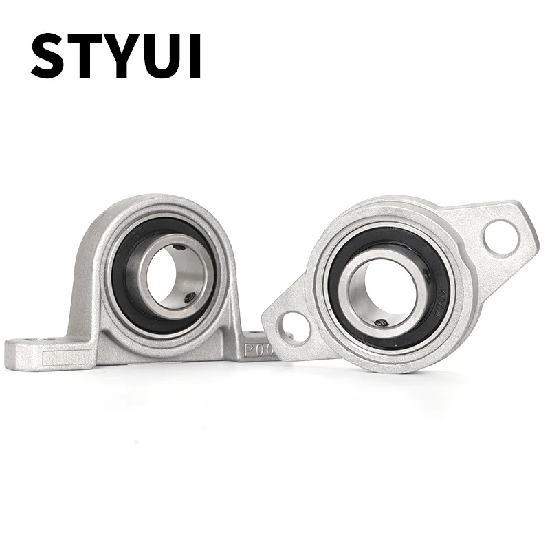 Kp08 Kp000 Kp001 Kp002 KFL08 KFL000 KFL001KFL002Zinc Alloy Diameter 8mm TO 25mm Bore Ball Bearing Pillow Block Mounted Support