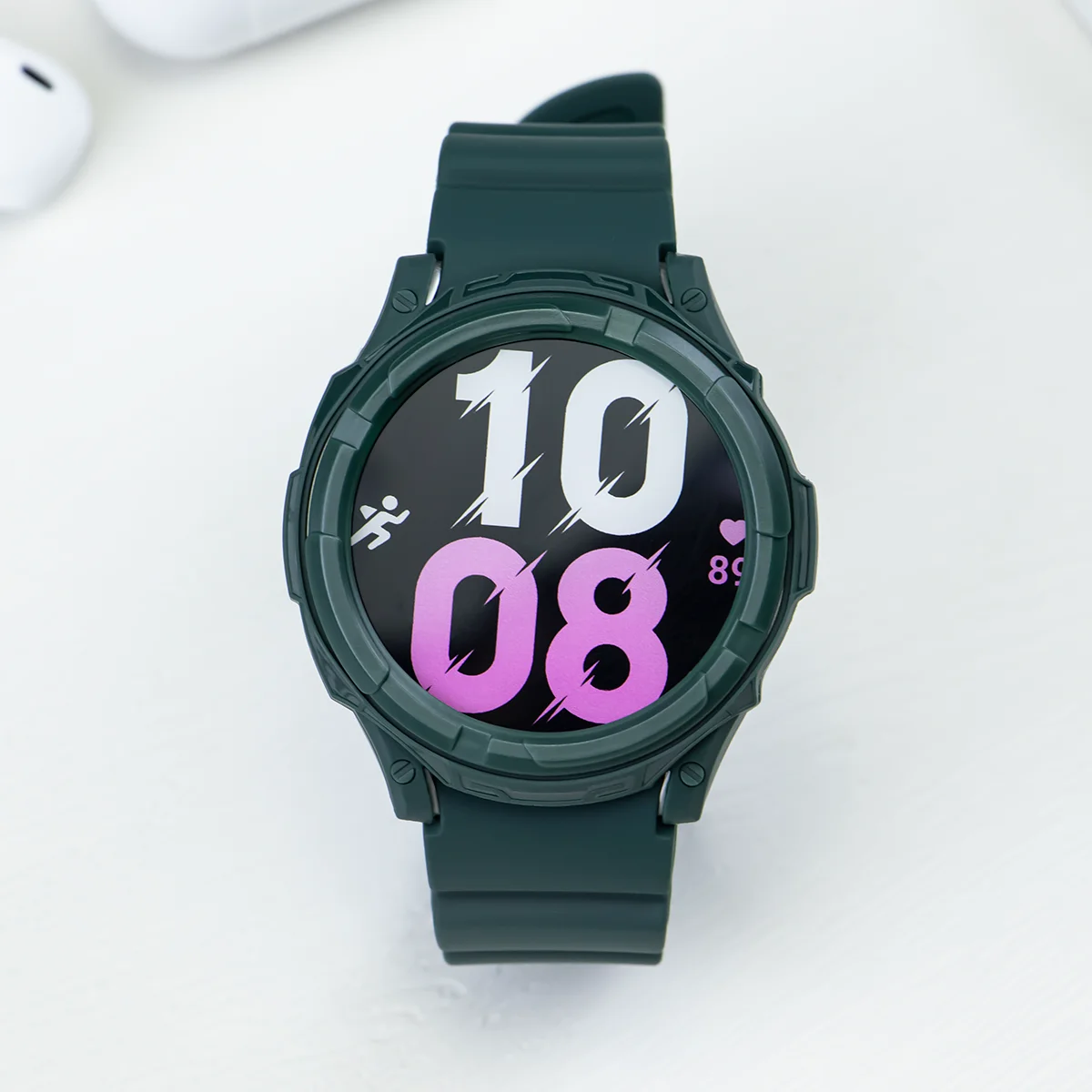 Case+Strap for Samsung Galaxy Watch 6 Classic 43mm 47mm Silicone Band Protective Case Cover for Watch 6 Classic Modification kit