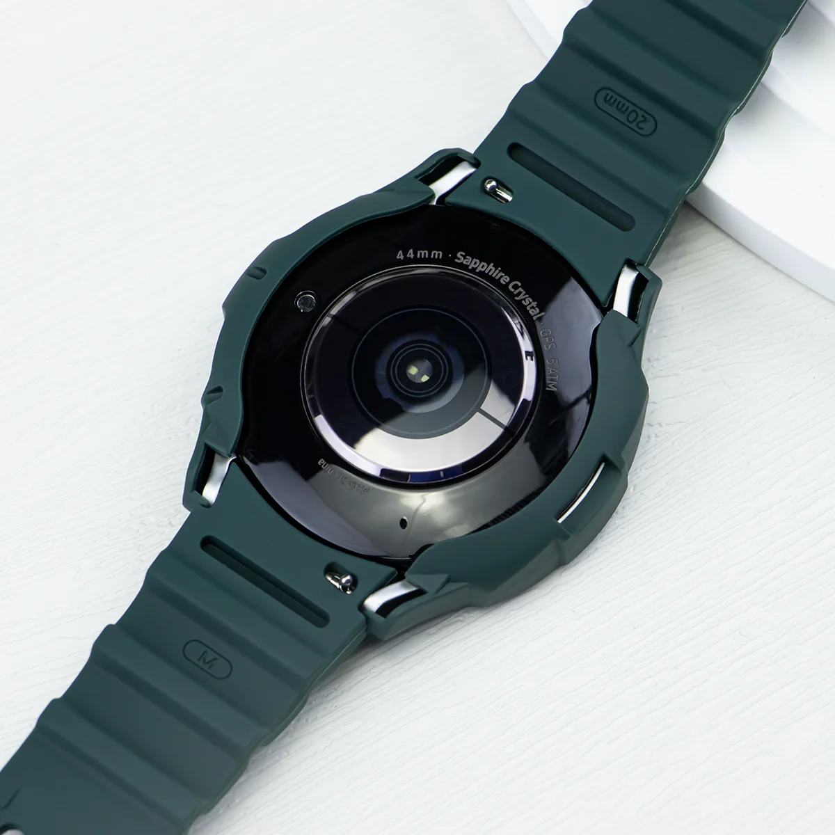 Case+Strap for Samsung Galaxy Watch 6 Classic 43mm 47mm Silicone Band Protective Case Cover for Watch 6 Classic Modification kit