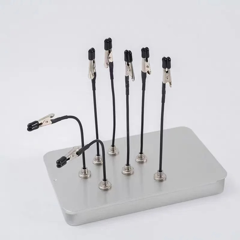 Multi Functional Universal Clamp Crocodile Clamp Arm PCB Circuit Board Soldering Fixture Magnetic Suction Auxiliary Bracket