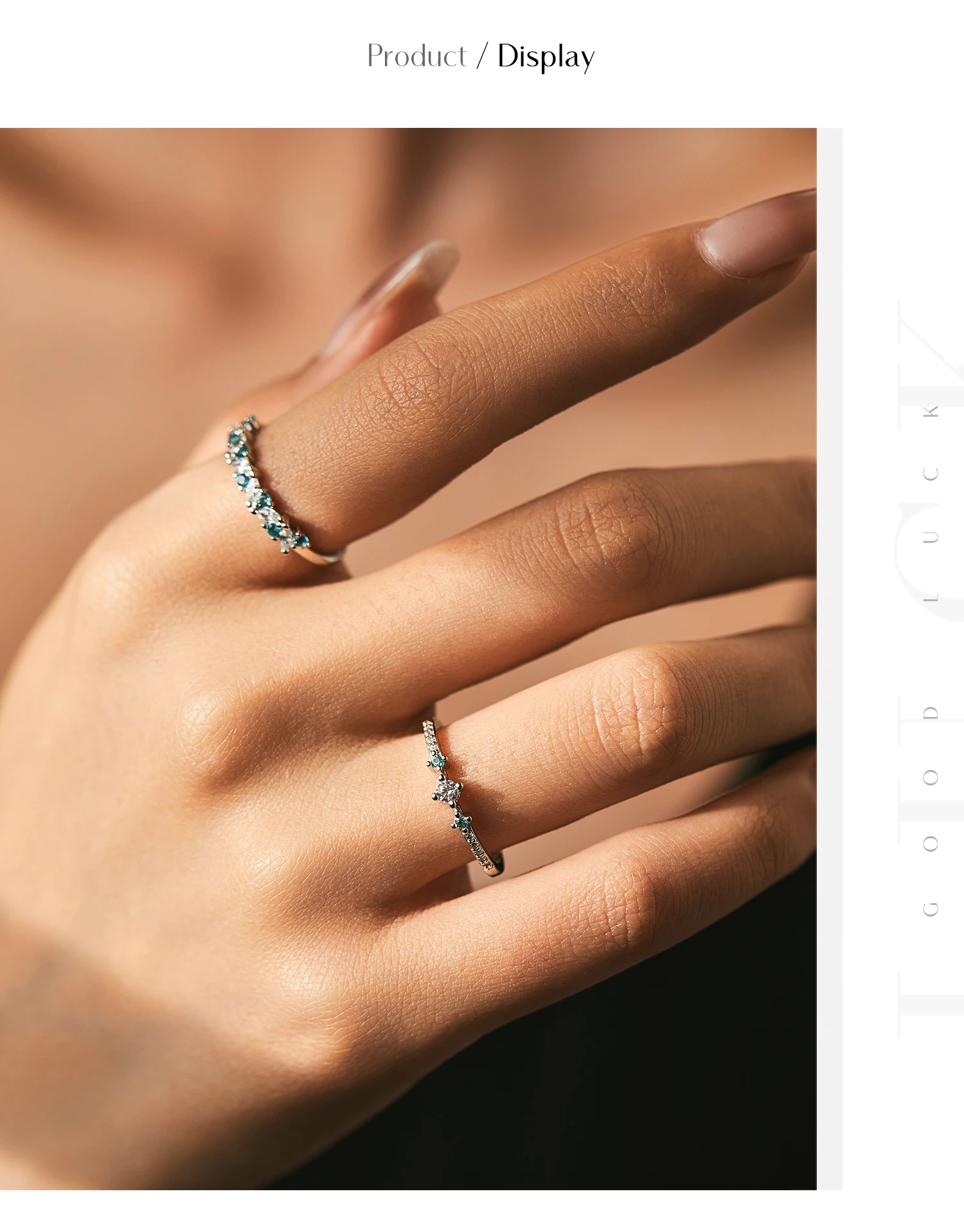 MODIAN 925 Sterling Silver Exquisite Eternity Band Paraiba Color CZ Ring Mint Green Stackable Rings For Women Fine Jewelry