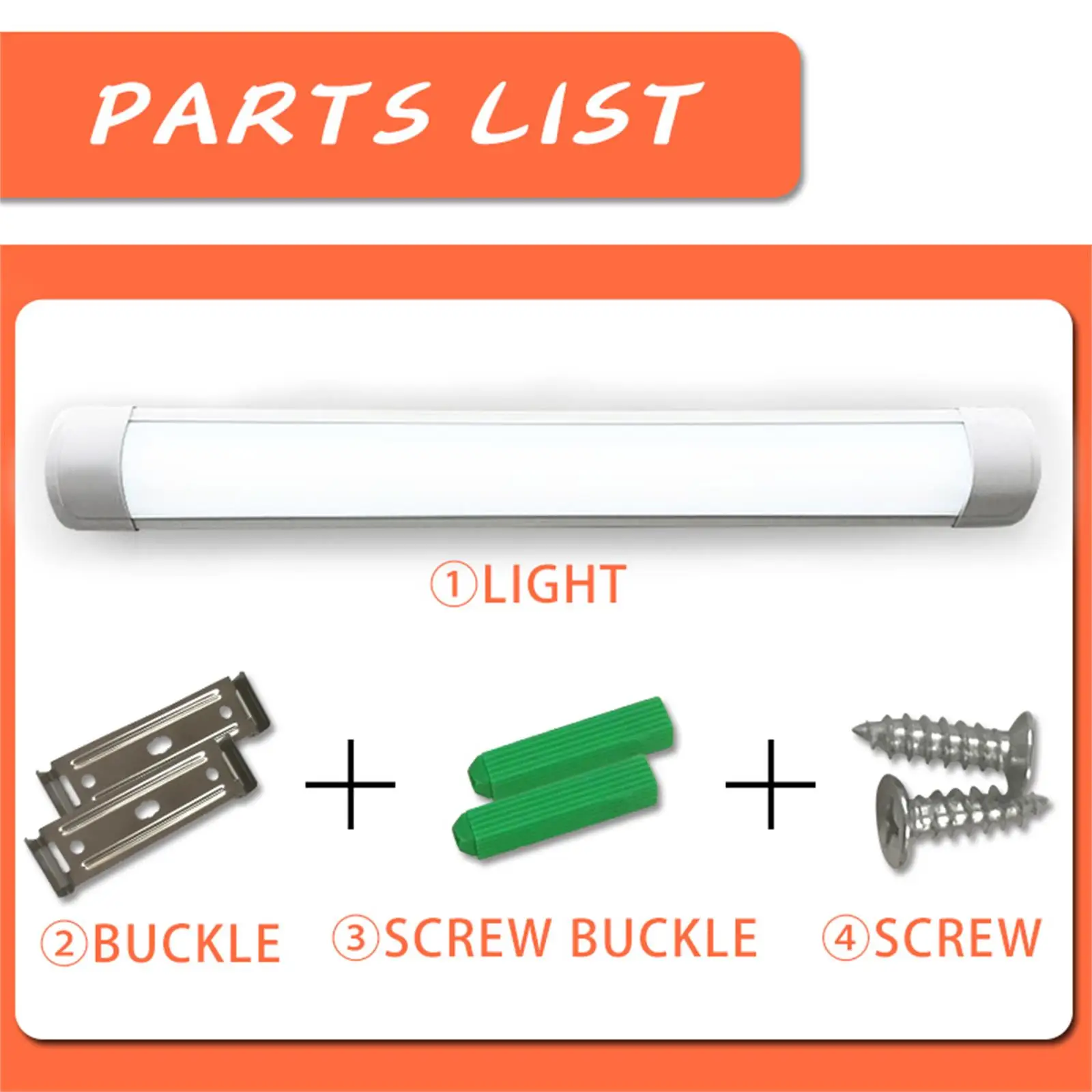 1.2M LED Tube Bar Fixture Super Bright 100W Utility LED Light Shop Store Light Ceiling Under Cabinet Light Garage