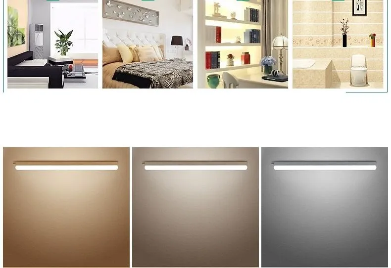 220V 110V LED Tube Lamp T5 6W 10W / T8 8W 12W Led Bulb PVC Plastic Fluorescent Integrated Lighting For Home Kitchen Wardrobe