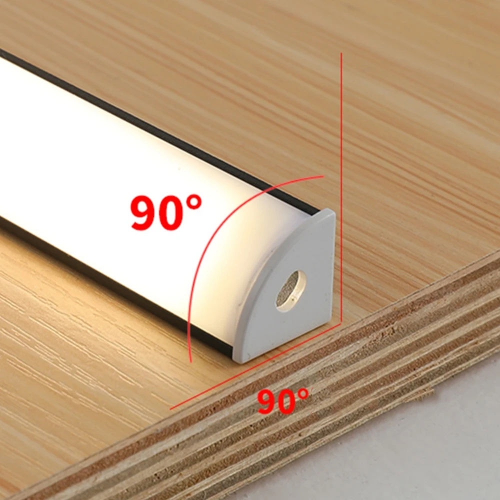 12V LED Cabinet Lamp Aluminum 30cm 40cm 50cm LED Bar Cabinet Light White Warm Natural Kitchen Bedroom Closet Bedside Night Light