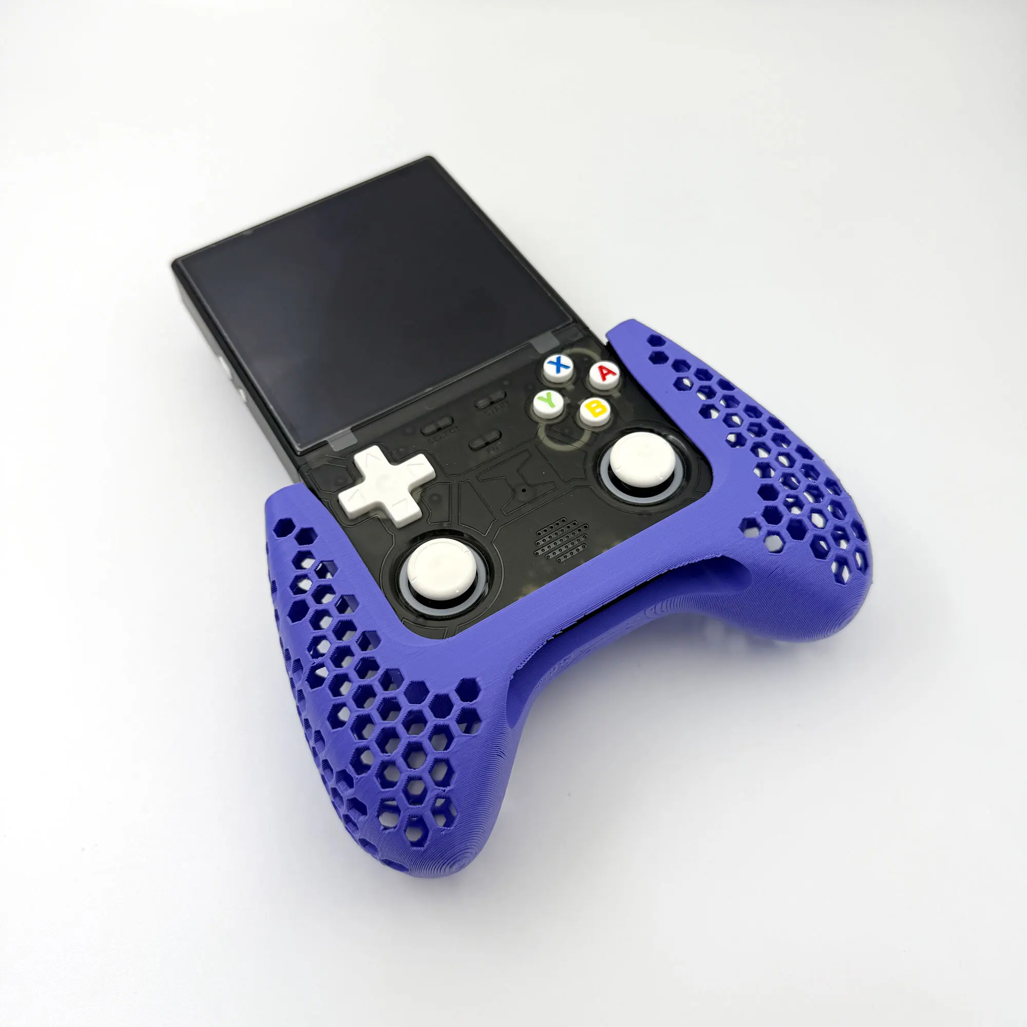 R36Ultra Grip Hollow Design Delivers More Comfortable Holding Experience 3D Printed Grip For R36 Ultra Console DIY Accessories