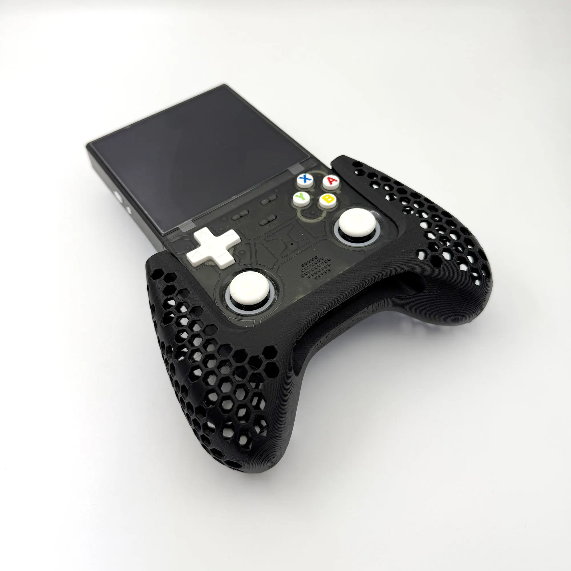 R36Ultra Grip Hollow Design Delivers More Comfortable Holding Experience 3D Printed Grip For R36 Ultra Console DIY Accessories