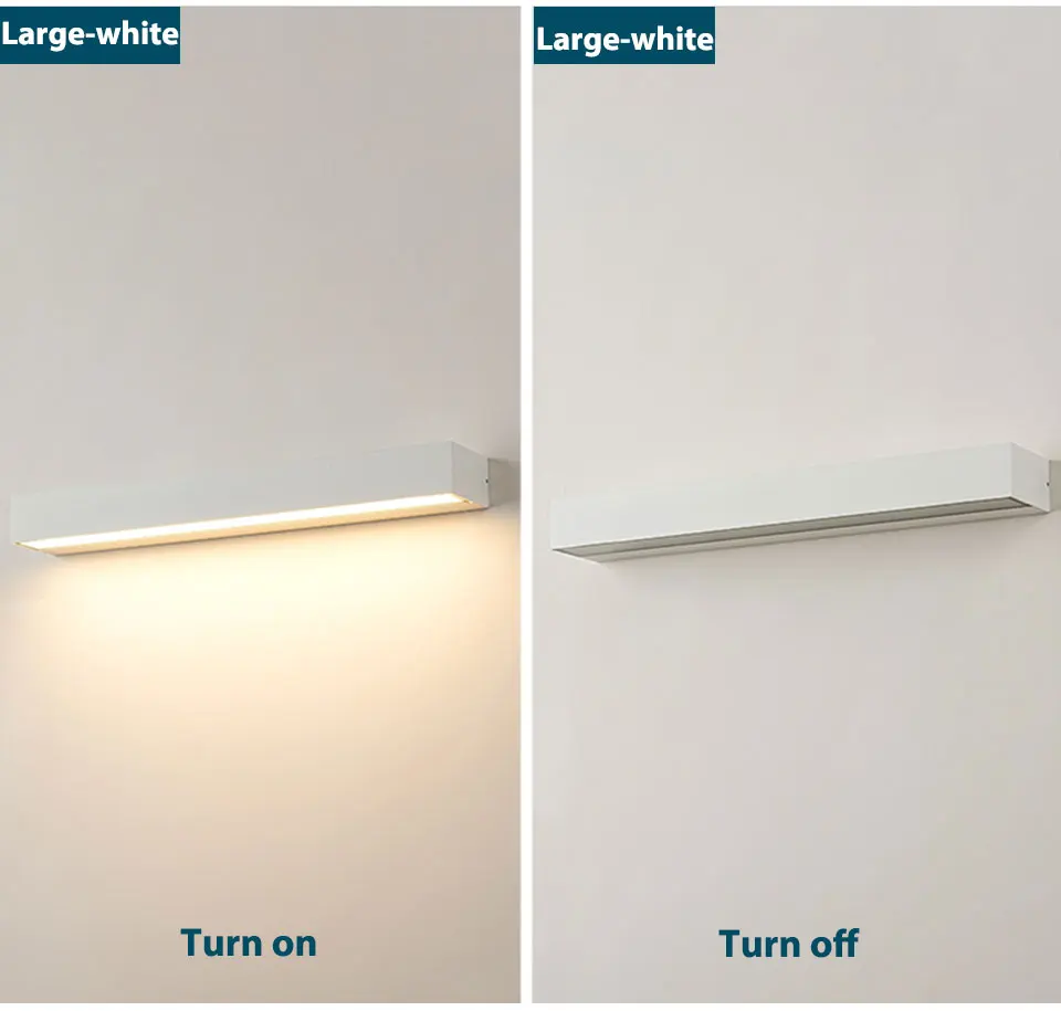LED Outdoor Porch Wall Sconces Aluminum Exterior Wall Light Fixtures IP65 Waterproof Lamp for House Patio Doorway Garage Decorat