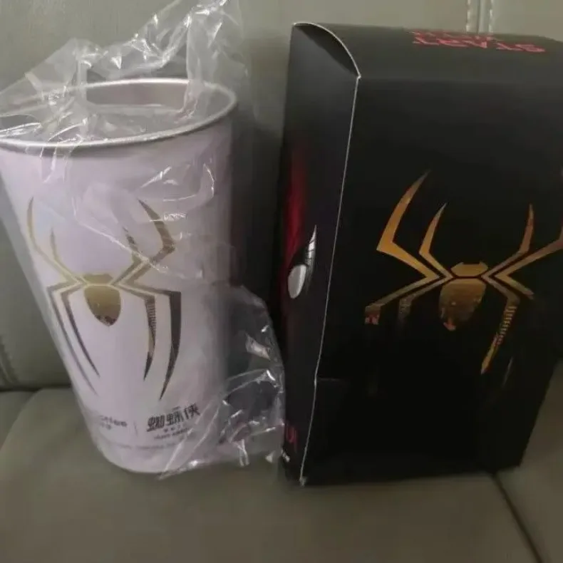 Presale Spider Man Collaboration A New Day Movie Themed Water Cup Limited Cold Change Cup Travel Mug Periphery Collection Gift