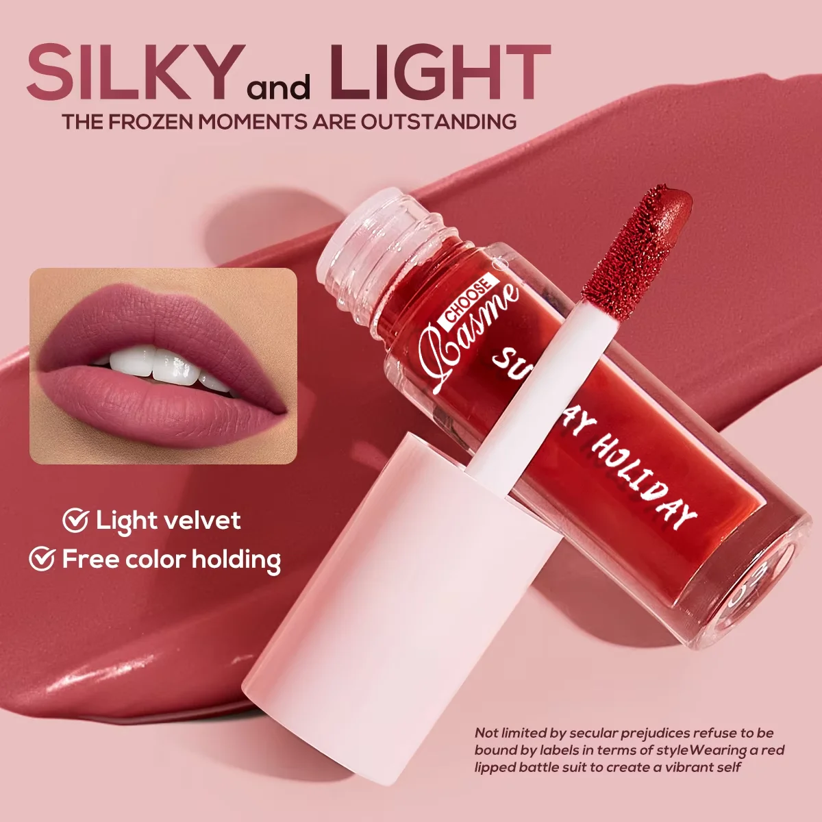 10 Pieces/Set Lip Gloss Velvet Lipstick: Waterproof and Long-Lasting Lip Gloss Women's Moisturizing Set Valentine's Day Gift