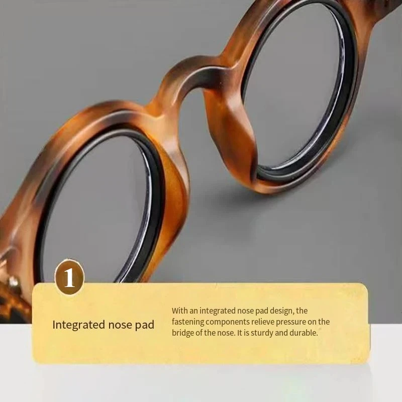 0+0.5+0.75+1.25+1.75+2.25…Transparent Round Reading Glasses Anti Blue Light Eyeglass Lenses Solid Color High Quality