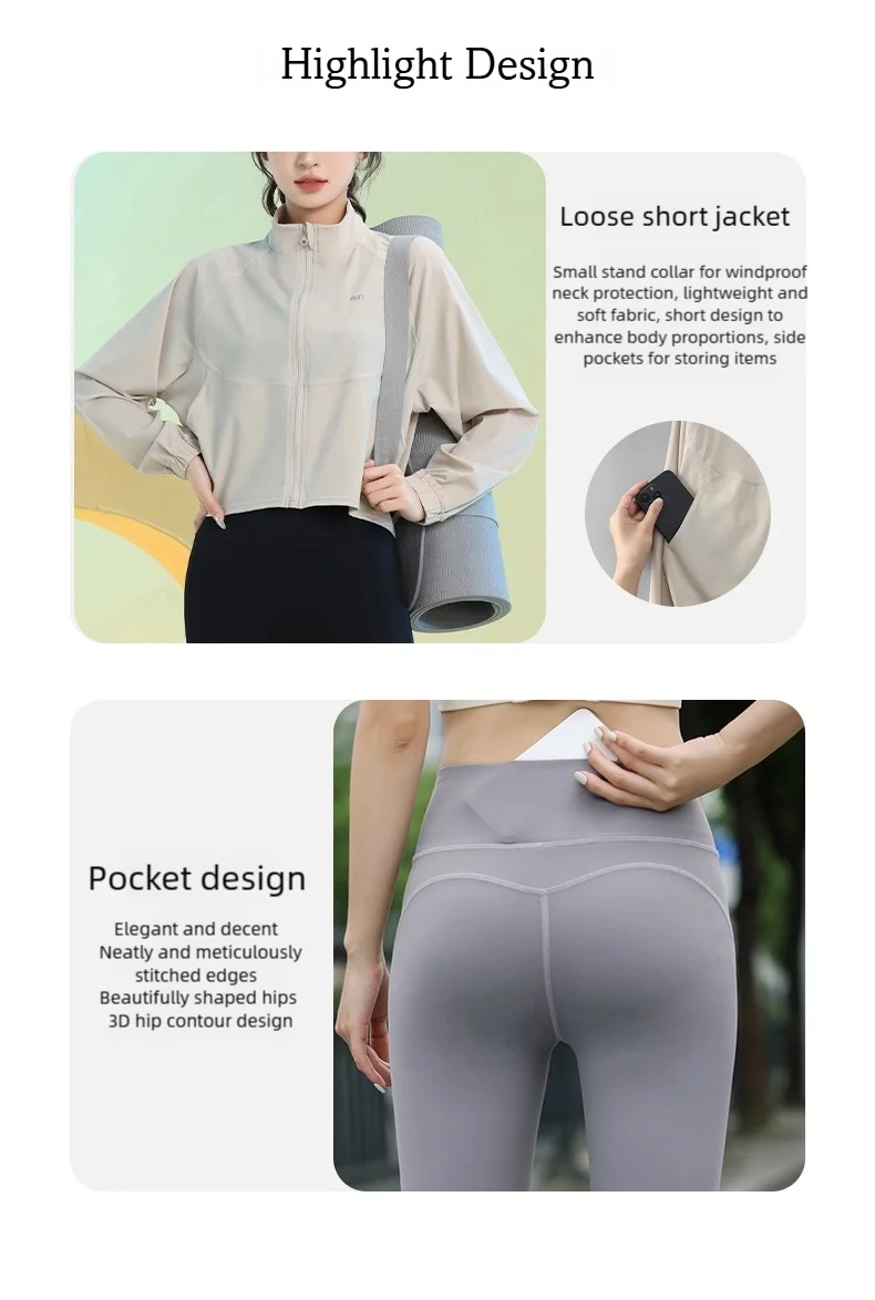 DRUR Women 2 Piece Yoga Sets Workout Outfits With Long Sleeve Zipper Sports Jacket And High Waist Leggings Suit Gym Streetwear
