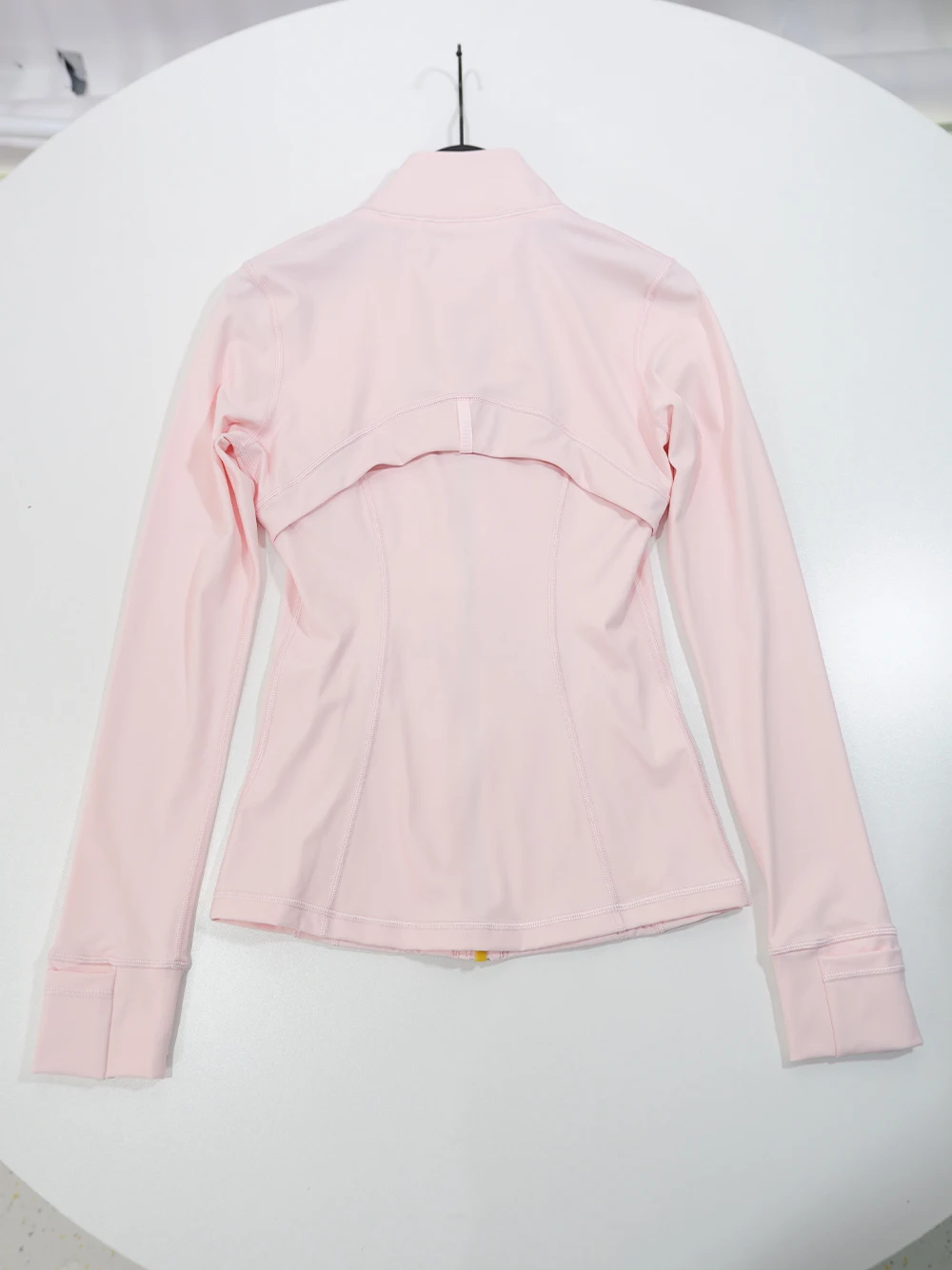 Gold Zipper Jacket and yoga Pants Set, Sportswear, Quick-Dry and Breathable, Slimming and lightweight, Tight-Fitting