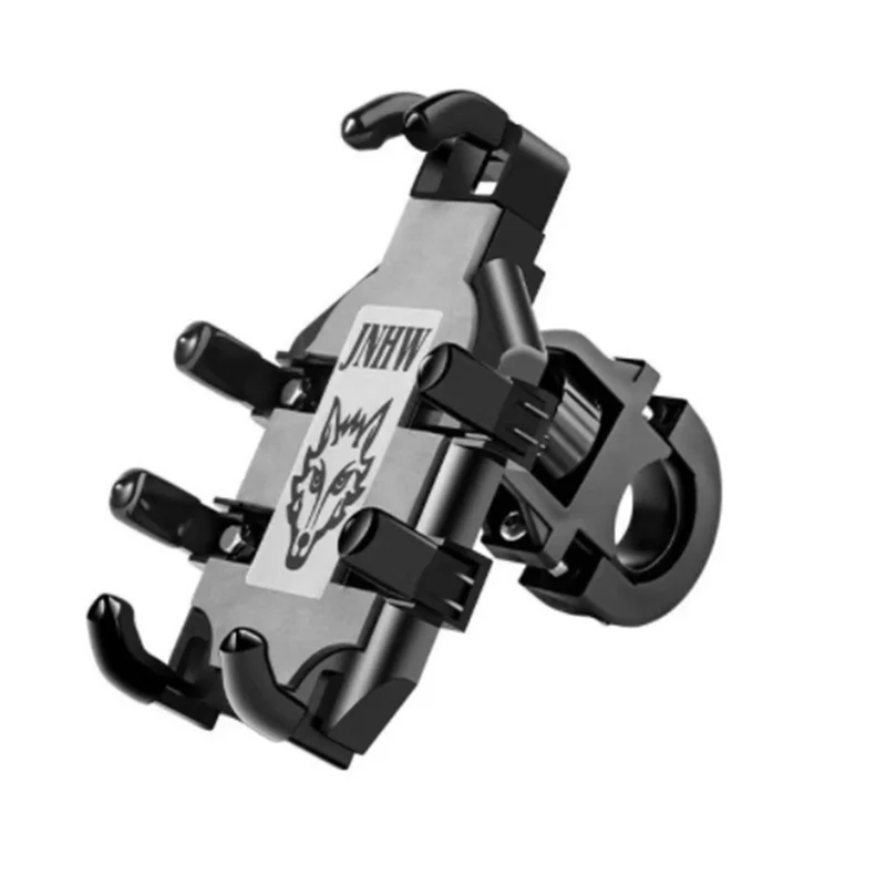 Shock-absorbing Motorcycle Mobile Bicycle Phone Holder Bike Support Handlebar Rearview Mirror Cell Phone Holder Stand