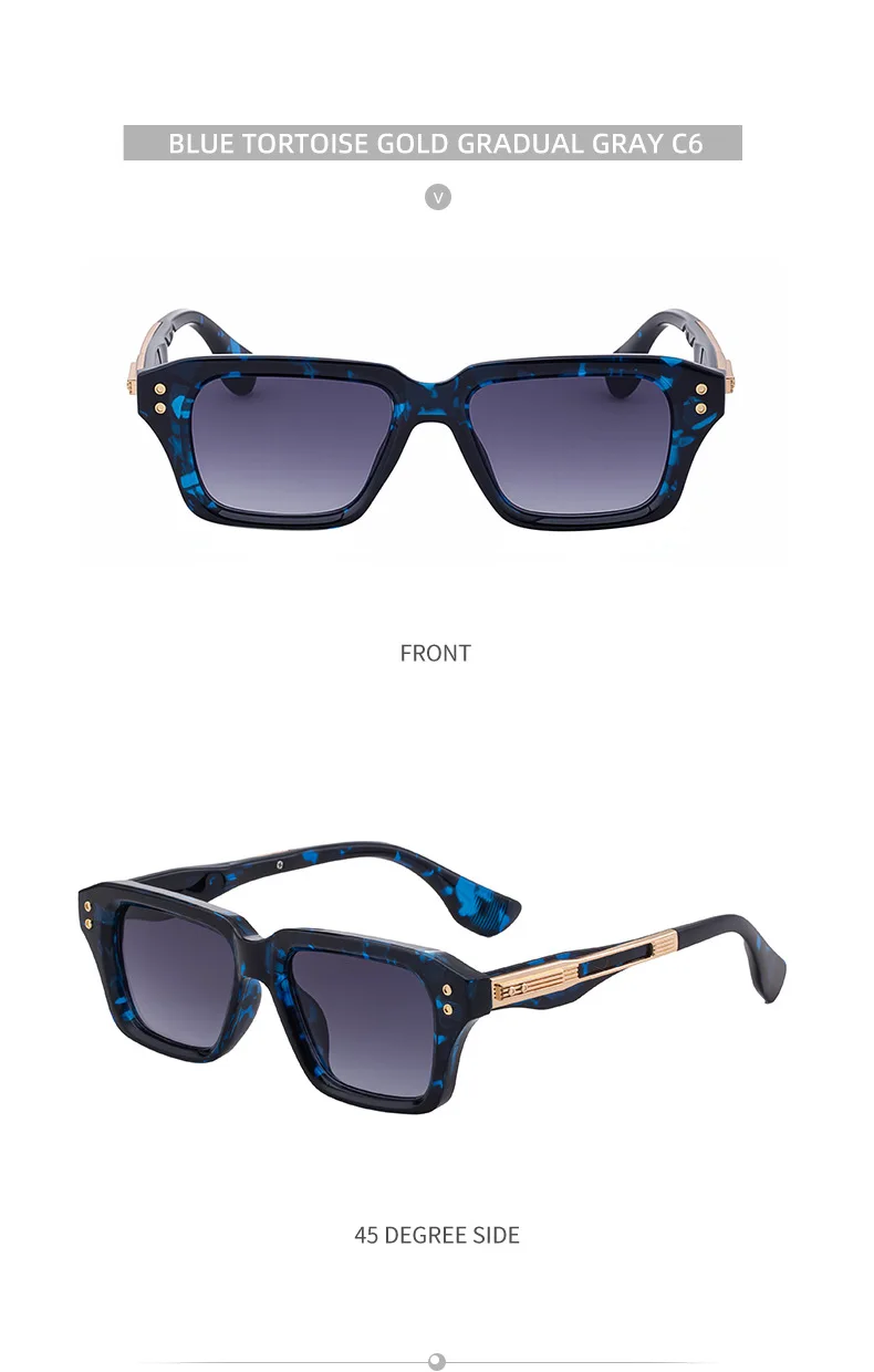 2026 Square Sunglass Men Vintage Sunscreen Sunglasses Women Designer Fashion Glasses Dropshipping Gafas De Sol Hombre Lunette