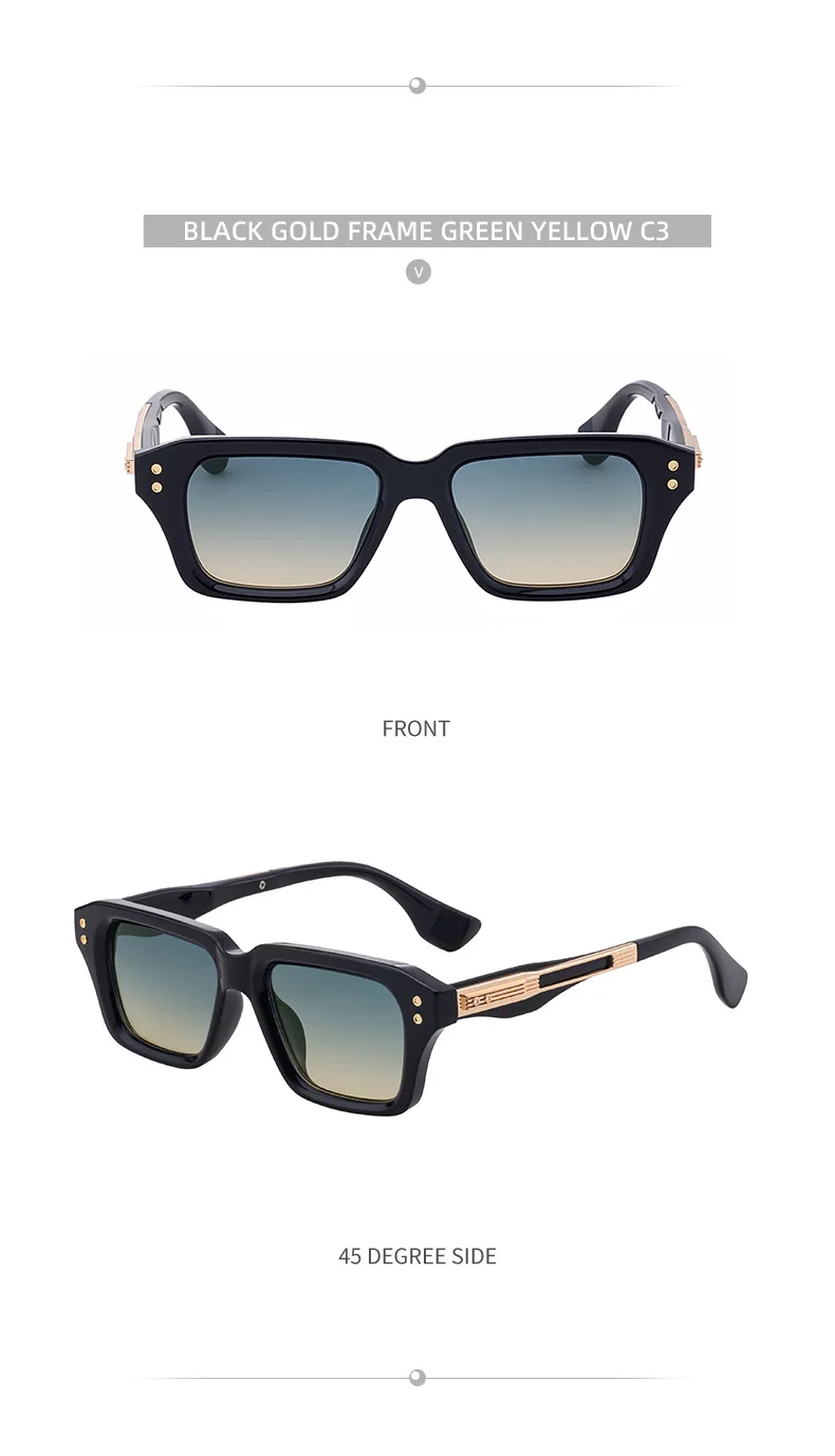 2026 Square Sunglass Men Vintage Sunscreen Sunglasses Women Designer Fashion Glasses Dropshipping Gafas De Sol Hombre Lunette