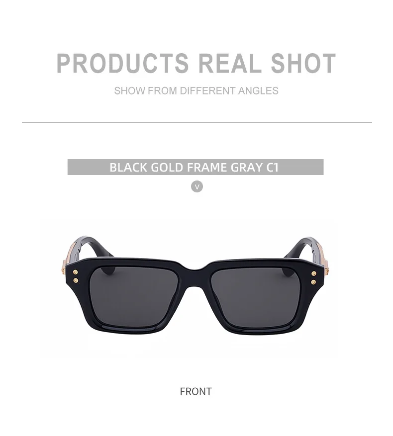 2026 Square Sunglass Men Vintage Sunscreen Sunglasses Women Designer Fashion Glasses Dropshipping Gafas De Sol Hombre Lunette