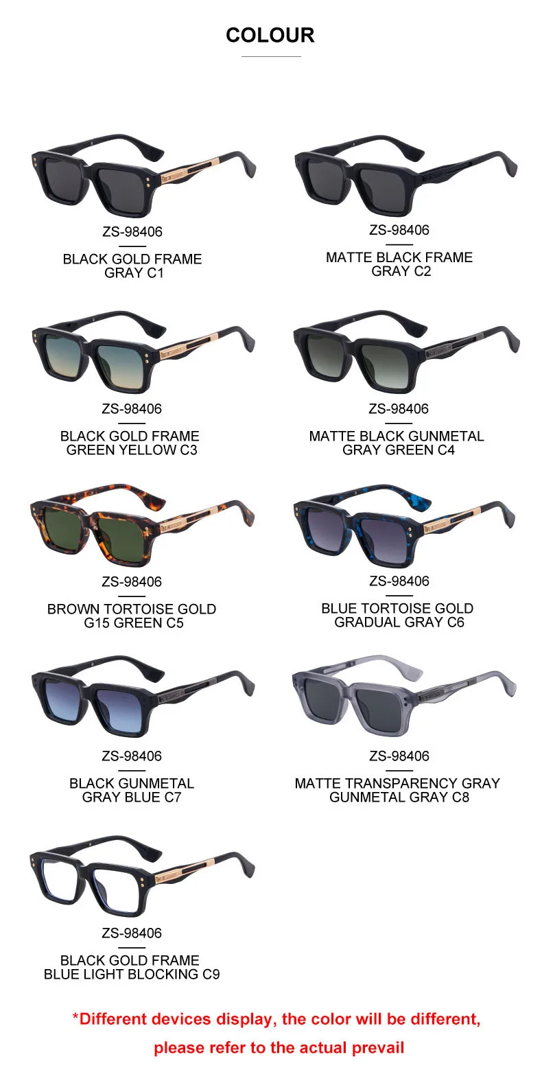 2026 Square Sunglass Men Vintage Sunscreen Sunglasses Women Designer Fashion Glasses Dropshipping Gafas De Sol Hombre Lunette