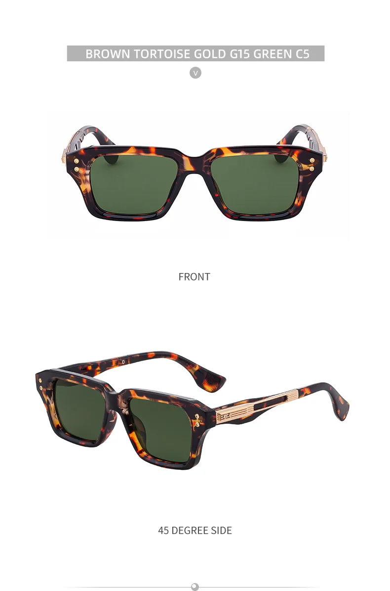 2026 Square Sunglass Men Vintage Sunscreen Sunglasses Women Designer Fashion Glasses Dropshipping Gafas De Sol Hombre Lunette