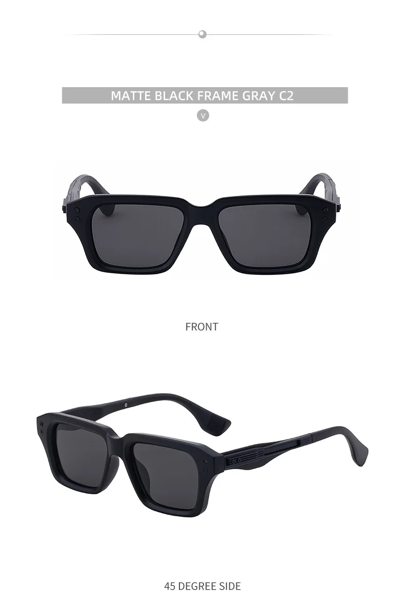 2026 Square Sunglass Men Vintage Sunscreen Sunglasses Women Designer Fashion Glasses Dropshipping Gafas De Sol Hombre Lunette