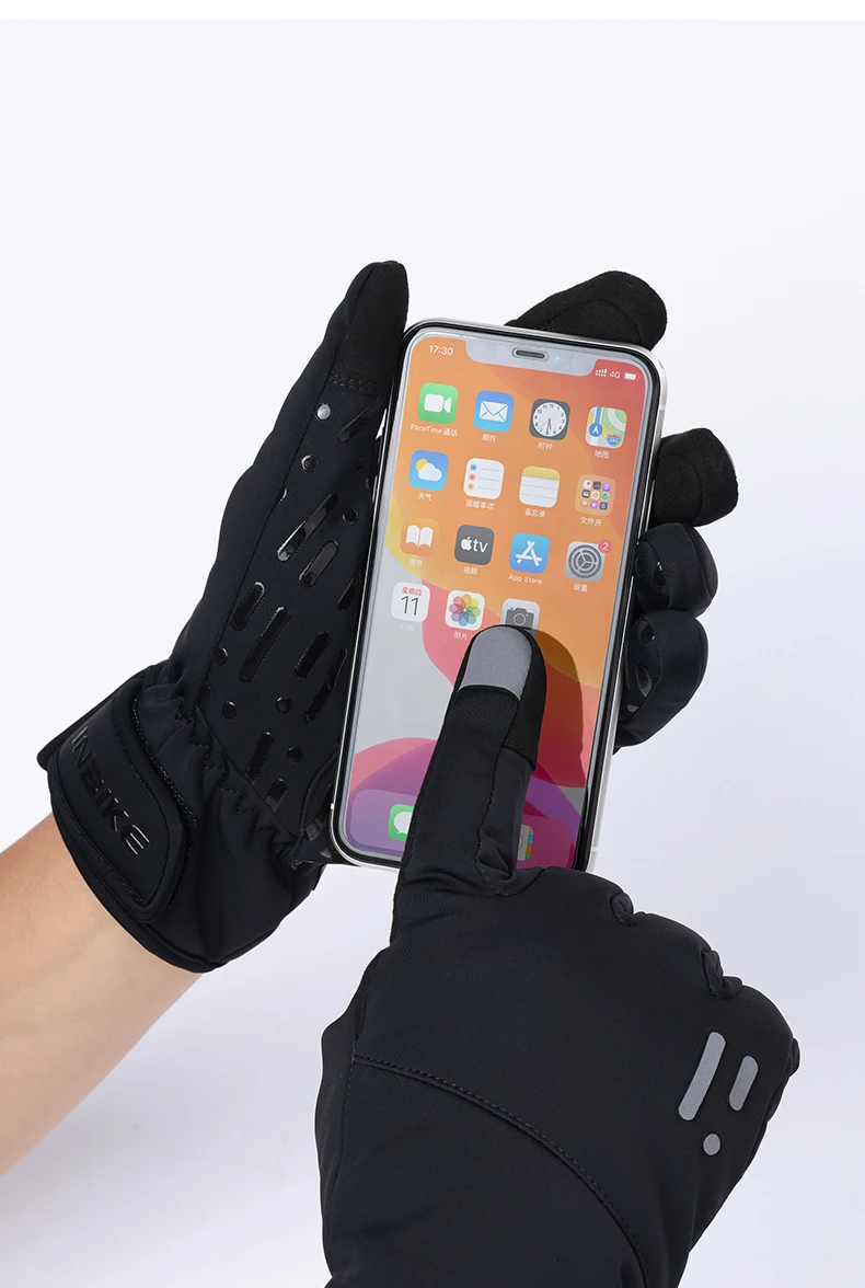 INBIKE Winter Cycling Gloves for Men Women Warm Fleece Biking Glove for Riding Bicycle Gloves Waterproof Touchscreen Accessories