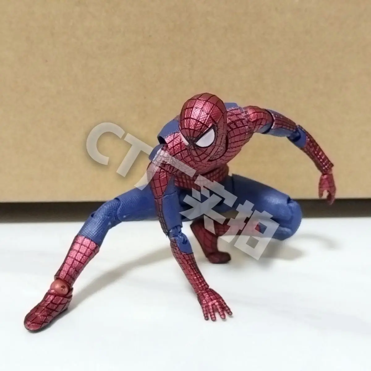 Ct Factory Shf The Amazing Spiderhero andrew Garfield Movable Action Figure Model Collectible Desktop Decoration