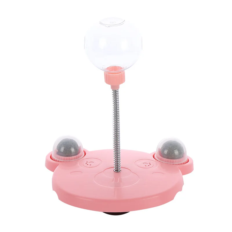 Pet Puzzle Food Leaking Ball Toy Cat Dog Interactive Treat Leaking Toy Catnip Slow Cat Dog Feeder Fun Pet Products Accessories