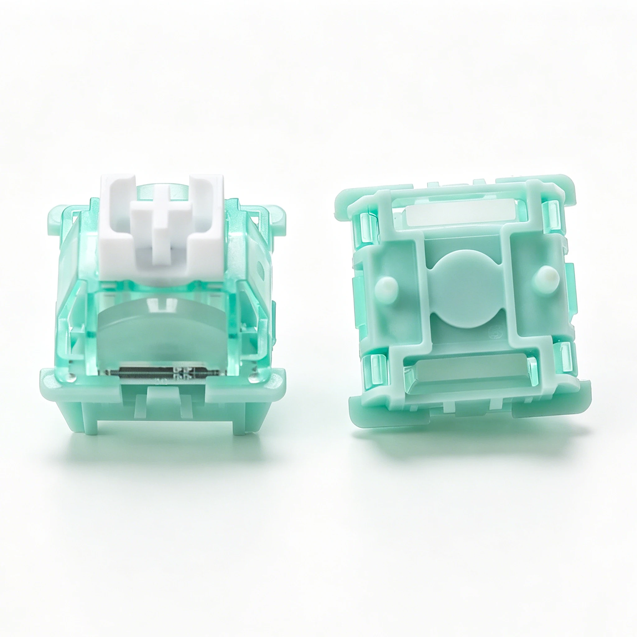 KBDiy Magnetic Jade Pro Switch 32gf HIFI Creamy RGB Switches Hall Effect RT0.001mm For 75% Magnetic Keyboard Gaming POM PC PA66