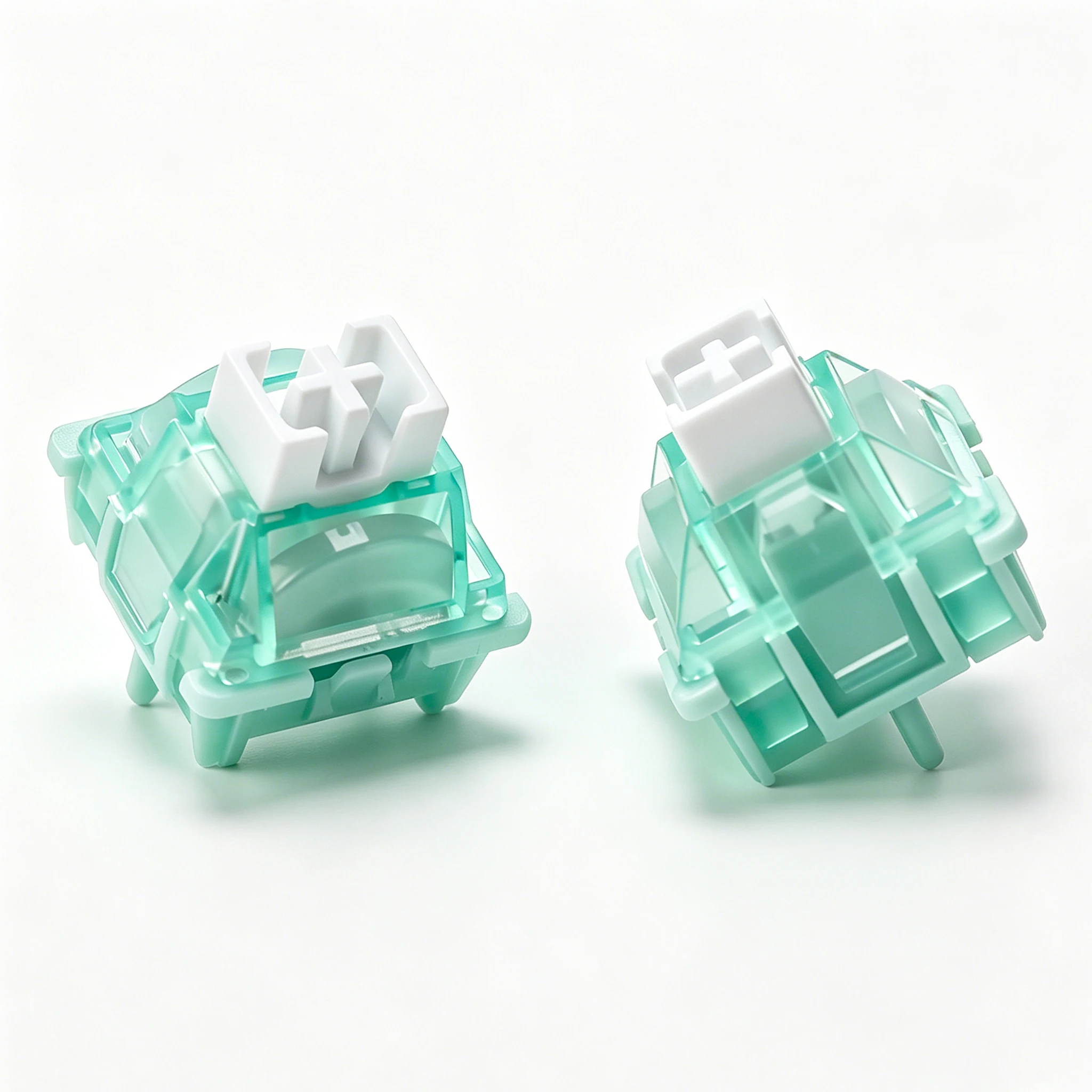 KBDiy Magnetic Jade Pro Switch 32gf HIFI Creamy RGB Switches Hall Effect RT0.001mm For 75% Magnetic Keyboard Gaming POM PC PA66