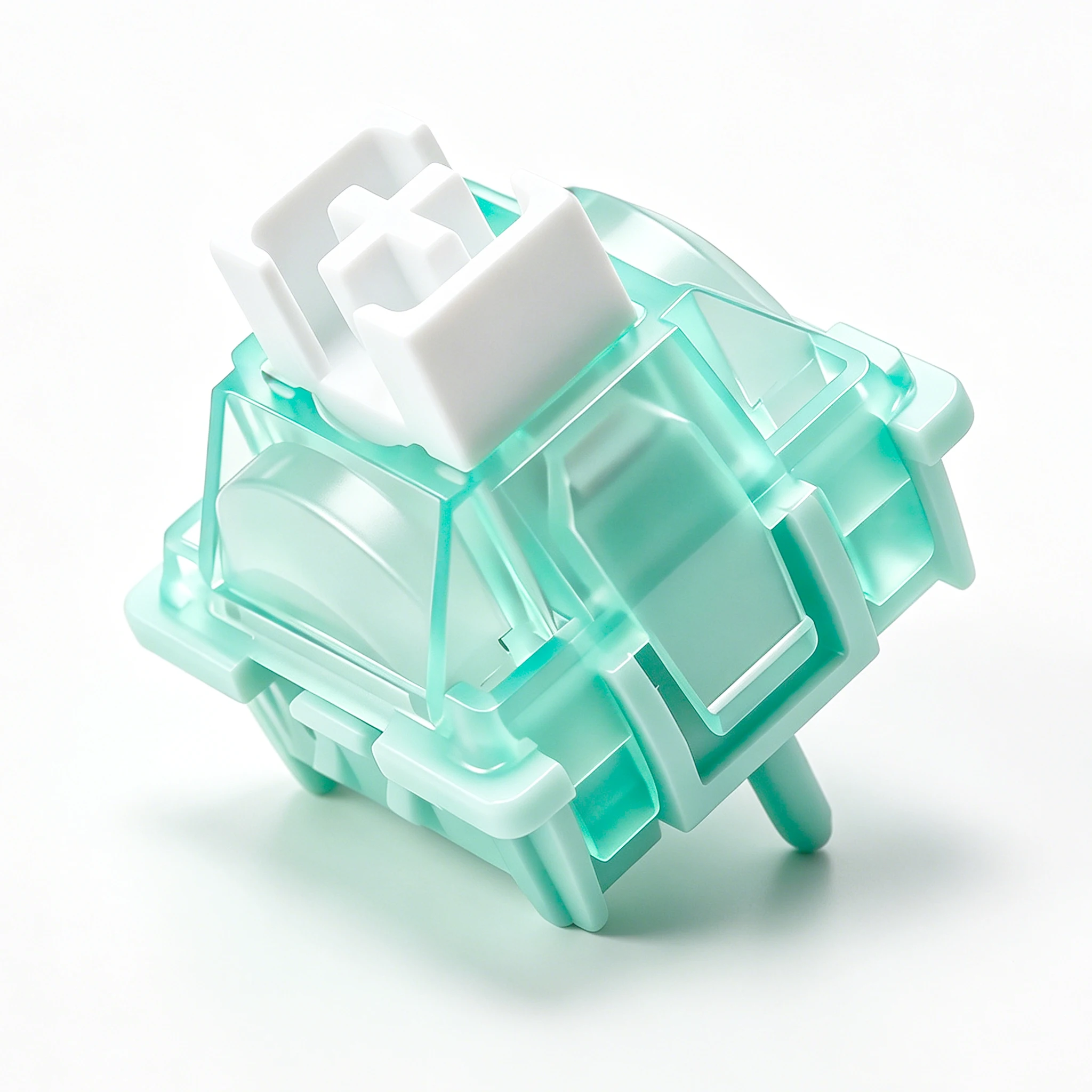 KBDiy Magnetic Jade Pro Switch 32gf HIFI Creamy RGB Switches Hall Effect RT0.001mm For 75% Magnetic Keyboard Gaming POM PC PA66