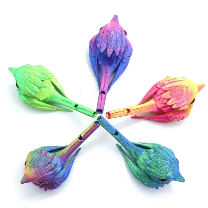 3D Water Bird Whistle for Infants Children Toys Bird's Call for Babies Can Add Water To Whistle for Training Musical Instrume