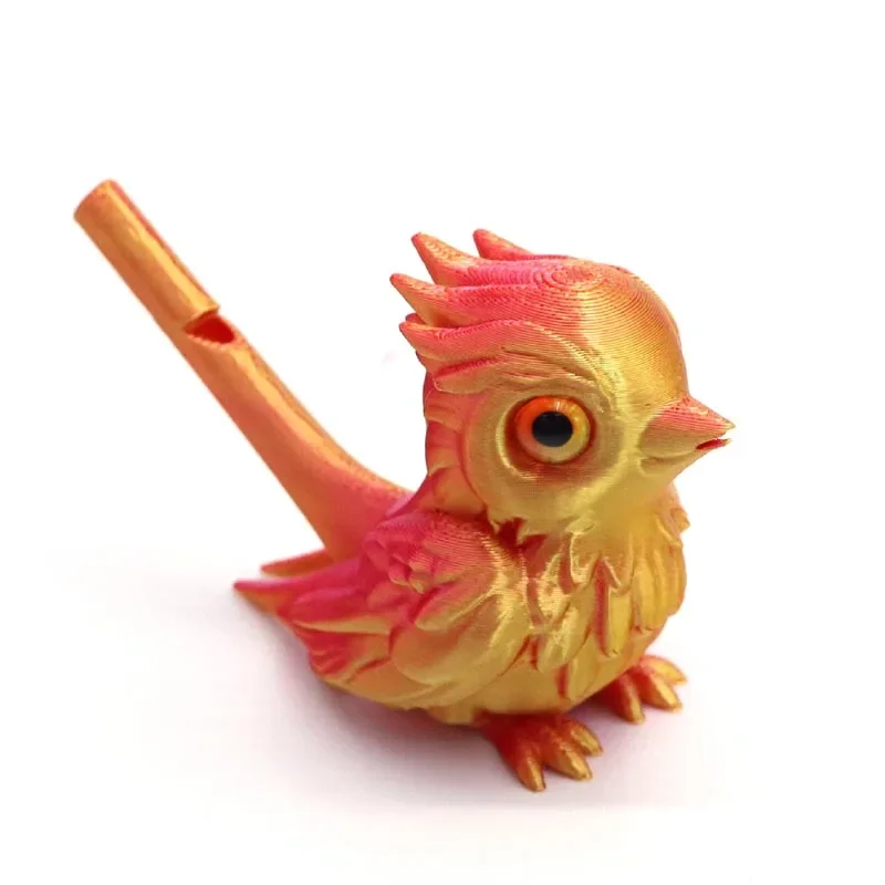 3D Water Bird Whistle for Infants Children Toys Bird's Call for Babies Can Add Water To Whistle for Training Musical Instrume