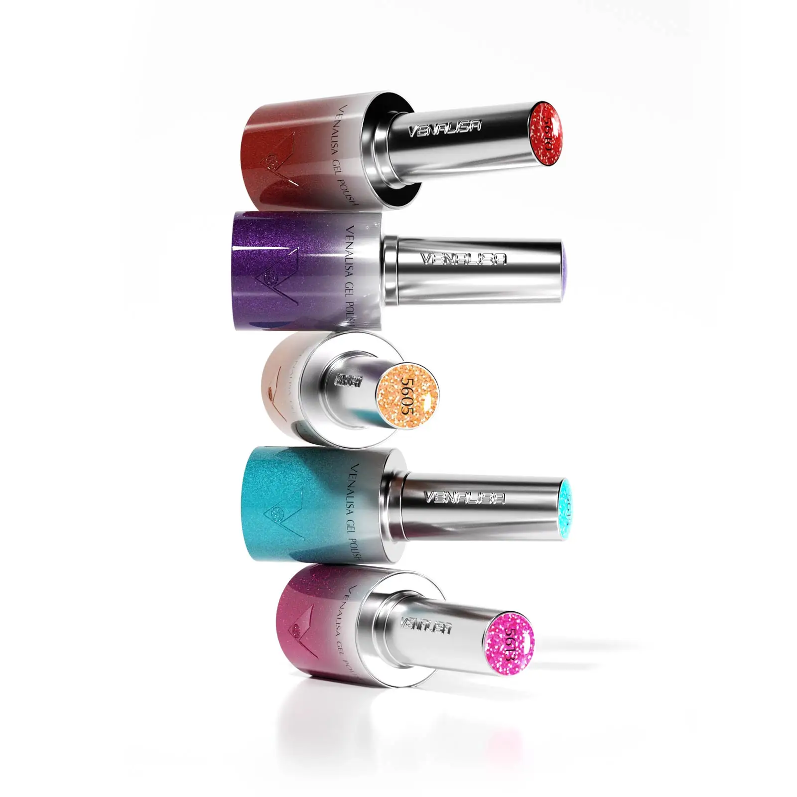 Venalisa 10ml Hema & TPO Free Ultra Cat Eye Effect Nail Gel Polish Soak Off UV LED Long Wear Sparkle Bling Gel Varnish