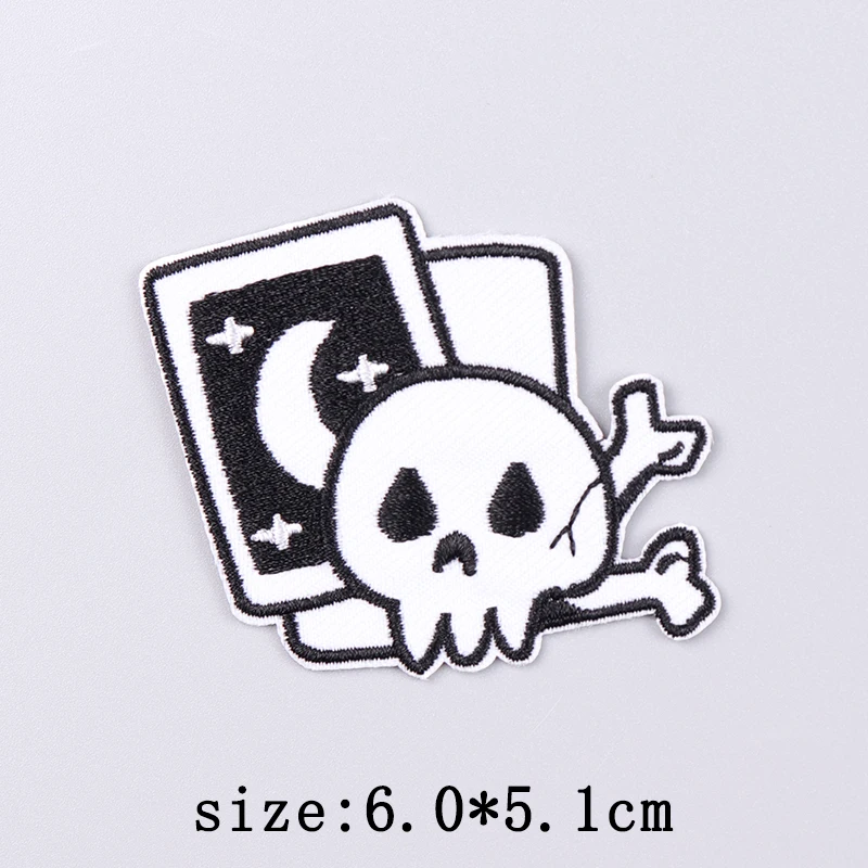 Bad Bunny Patches For Clothing Singer Embroidery Patch Iron On Patches For Clothes Hip Hop Punk Sewing/Fusible Patch Stickers